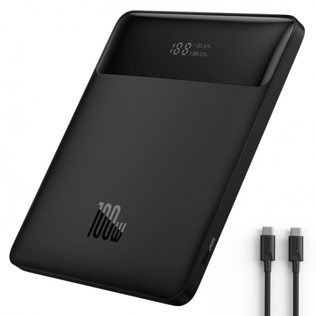 Зовнішній акумулятор Baseus Blade 20000 mAh 100W, фото 1