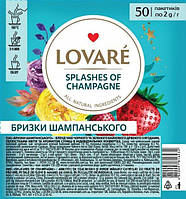 Чай Lovare Брызги шампанского 50*2г черный (9) (2421)