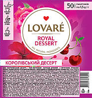 Чай Lovare Королевский десерт 50*2г ройбуш (9) (2423)