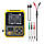 Міні осцилограф, PWM генератор, тестер радіодеталей багатофункціональний + преміумкомплектація FNIRSI DSO-TC2, фото 5