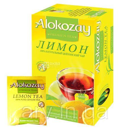 Чай Alokazay Чорний з лимоном у конвертах 25*2 г (24)