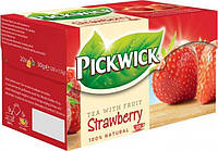 Чай Pickwick Strawberry Клубника черн. 20*1,5г (12) (3905)