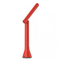 Настільна акумуляторна лампа Yeelight LED Folding Desk Lamp Z1 Red (YLTD11YL), фото 2