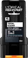 Гель для душу L'Orеal Paris Men Expert Total Clean 5 в 1, 300 мл