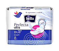 Гігієнічні прокладки Bella Perfecta Ultra Maxi Blue, 8 шт