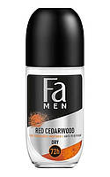 Антиперспірант Fa Men Red Cedarwood 72H чоловічий кульковий, 50 мл