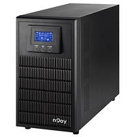 ДБЖ NJOY Aten Pro 3000 (PWUP-OL300AP-AZ01B), Online, 4 x Schuko, USB, LCD, метал