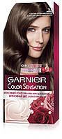 Стійка крем-фарба для волосся Garnier Color Sensation, 5.0 Сяючий Світло-каштановий