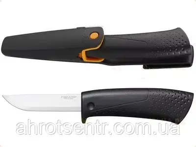 Ніж універсальний Фіскарс Fiskars з точилом Hardware (1023617) Фінляндія