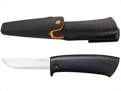 Ніж універсальний Фіскарс Fiskars з точилом Hardware (1023617) Фінляндія