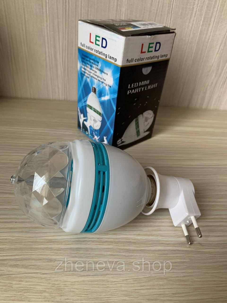 Обертове світлодіодне диско лампа LED MINI Party LIGHT, фото 1