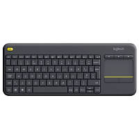 Клавиатура Logitech K400 Plus Touch Wireless UA Black (920-007145)