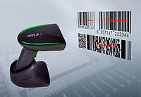 Бездротовий Bluetooth-сканер 2D/1D кодов 2.4G MC-S8GBD-PRO з базою, Зчитувач із паперу та смартфона