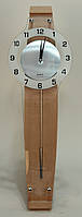 Настінний стильний кварцовий годинник, з маятником, розмір 71 x 22 x 8,5 см.