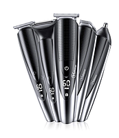 Тример для домашнього використання Hatteker Hair Trimmer Grooming Kit 5in1 (RFC-59805), фото 3
