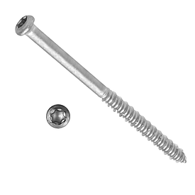 Шуруп по бетону для кріплення теплоізоляції з головкою TX-30 (6,3х80 мм). Покриття - Ruspert (Україна)