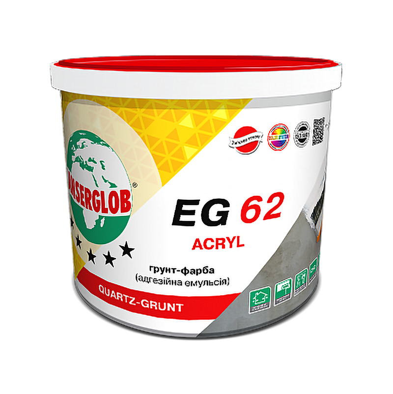 Грунт-краска Anserglob EG 62 ACRYL (5л) акрилова емульсія (Ансерглоб Акрил)