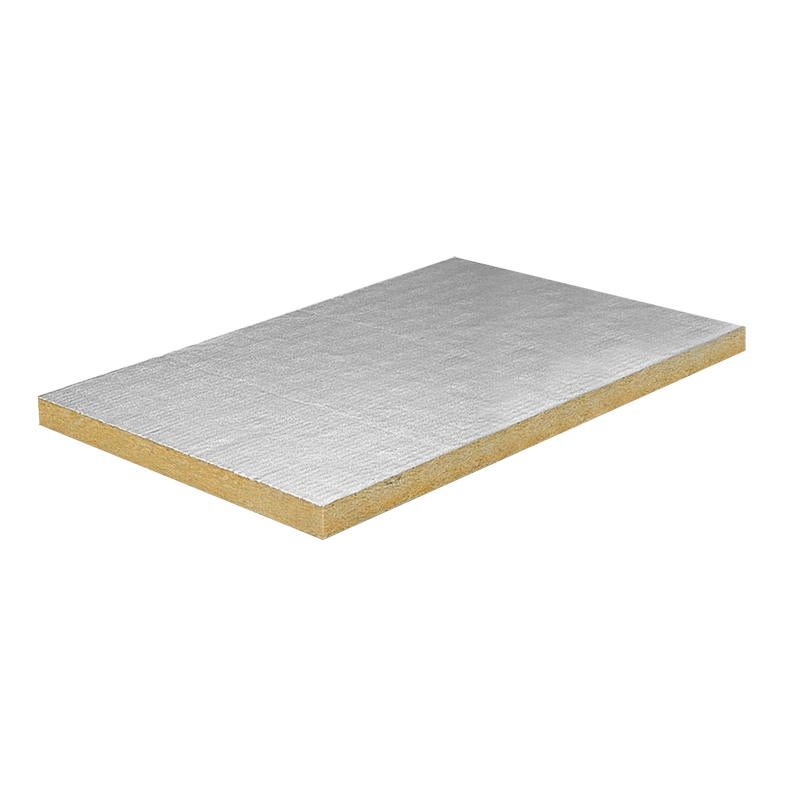 Фольгований утеплювач 80 кг/м3, 100 мм у плитах, мінеральна базальтова вата, фото 1