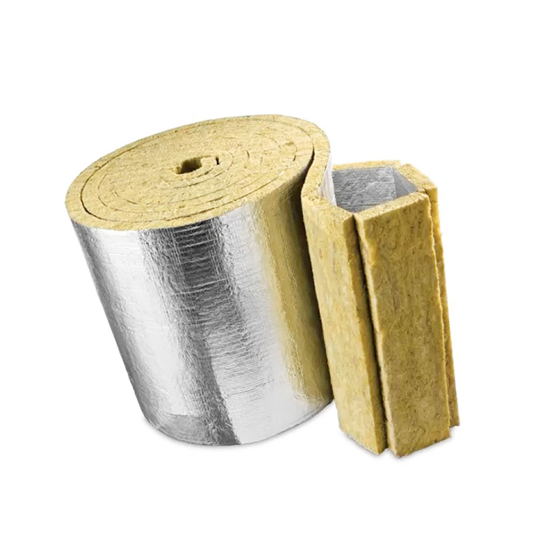 Мінеральна вата, фольгований ламельний мат (5000х1200х50 мм), фото 1