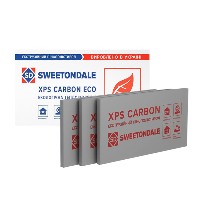 ТЕХНОНІКОЛЬ Carbon ECO 100 мм екструдований пінополістирол XPS, фото 1