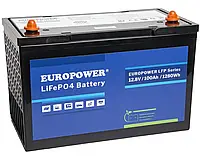 Аккумуляторная батарея Europower LiFePO4 100A 12В | lifepo4 Europower | Акумулятор для ИБП