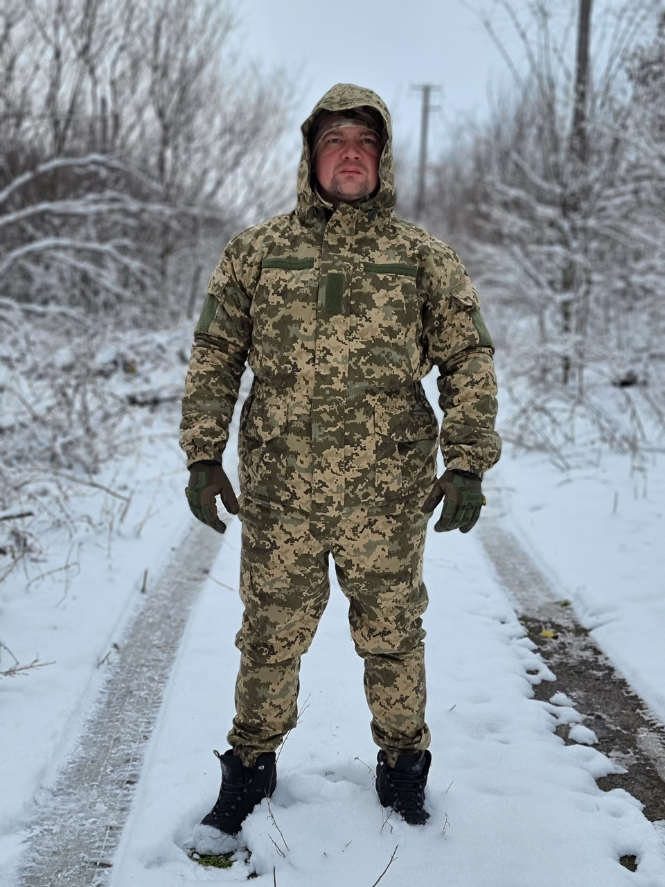 Костюм ГОРКА зимовий піксель