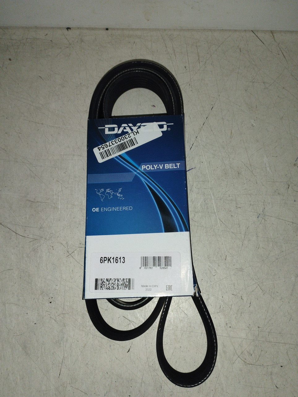 Dayco Ремінь полікліновий 6pk1613