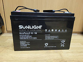 Гелевий акумулятор Accumulator battery SunLight SP 12-117Ah AGM