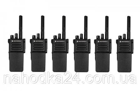 Рація Motorola DP4400e VHF(136-174 МГц) Li-Ion 2100 mAh + AES 256 Комплект 6 шт, фото 1
