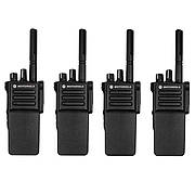 Рація Motorola DP4400e VHF(136-174 МГц) + AES 256Li-Ion 2450 mAh Комплект 4 шт