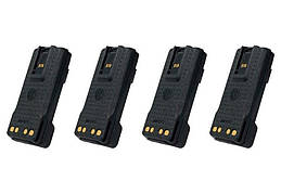 Посилений акумулятор для рації Motorola DP4400е DP4800е підвищеної ємності 3000 mAh Комплект 4 шт.