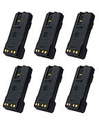 Посилений акумулятор для рації Motorola DP4400е DP4800е підвищеної ємності 3000 mAh Комплект 6 шт.