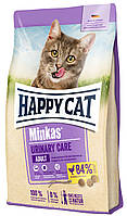 Сухой корм для кошек д/профилактики мочекаменных болезней Happy Cat Minkas UrinaryCare Geflugel с птицей 1,5кг