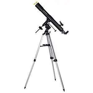 Телескоп Bresser Quasar 80/900 EQ Refractor Solar Carbon з сонячним фільтром і адаптером для смартфону (4780909)