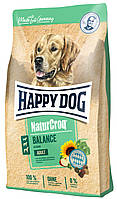 Сухой корм для требовательных собак Happy Dog Naturcroq Balance с птицей и сыром, 4 кг