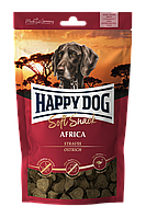 Мягкие лакомства для собак Happy Dog Soft Snack Africa с вкусом страуса 100 г