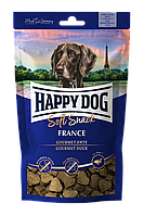 Мягкие лакомства для собак средних и крупных пород Happy Dog Soft Snack France с вкусом утки 100 г