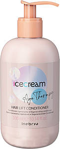 Кондиціонер регенеруючий для зрілих і рідкого волосся Inebrya Ice Cream Age Hair Therapy Lift Shampoo new 300 мл