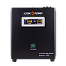 ДБЖ з правильною синусоїдою LogicPower LPY-W-PSW-500VA+(350Вт) 12В 5A/10A, фото 3