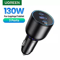 Автомобільний зарядний пристрій 130 W UGREEN CD293 для швидкого заряджання ноутбука, телефона Type-C PD QC 90413