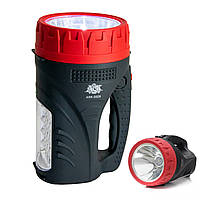 Кемпінговий ліхтар акумуляторний ASK 2829 TP прожекторний туристичний ліхтар (5W+25LED), лампа ліхтарик