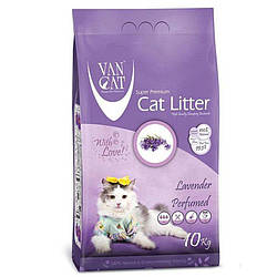 VanCat (ВанКет)Cat Litter Lavender - Бентонітовий наповнювач для котячого туалету з ароматом лаванди 10кг