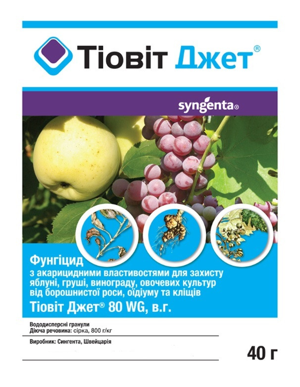 Тіовіт Джет 40 г фунгіцид, Syngenta