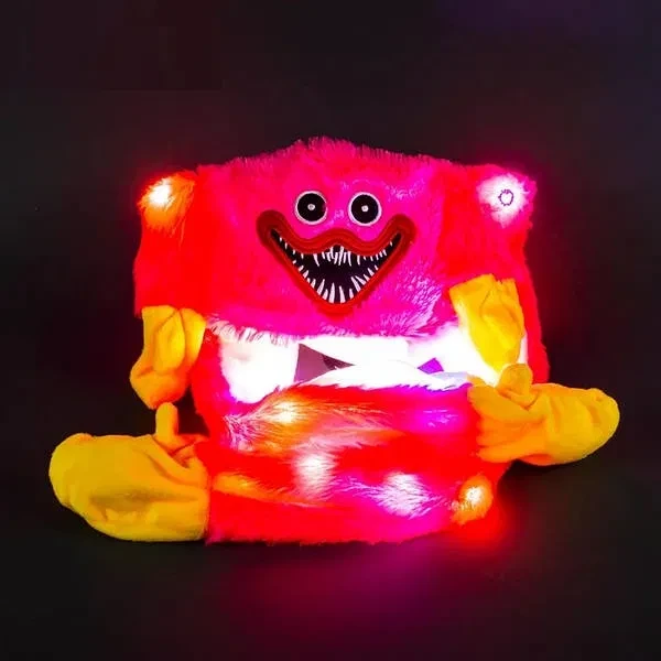 Шапка світна Хагі Вагі з вухами, що піднімаються, і ручками Huggy Wuggy, фото 1