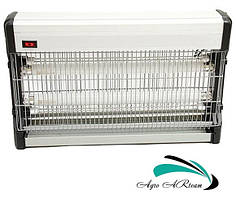 Ультрафіолетова лампа від комах, що літають, 80 м кв. (мухи, комарі, мошки, мошки, моль тощо) 