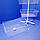 Стійка обертова підлогова Карусель 3 сітчасті кошики 606х606х1650 мм, фото 5