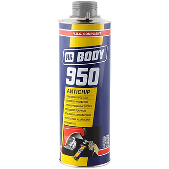 Антигравійне покриття HB BODY 950, 1 л Сірий