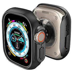 Чохол Spigen Thin Fit до Apple Watch Ultra 1/2 49mm Black (ACS05458)