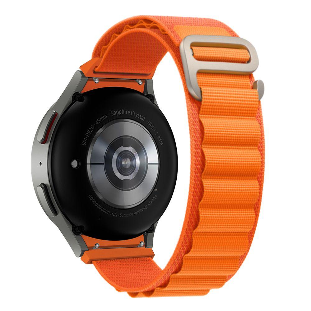 Ремінець Tech-Protect Nylon Pro до Galaxy Watch 4/5/5 Pro (40/42/44/45/46mm) Orange