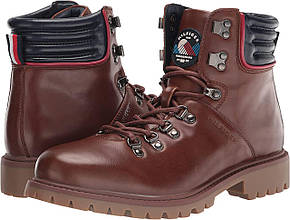 Чоловічі черевики Tommy Hilfiger на шнурках 1159770617 (Коричневий, 47)